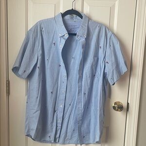 Banana Republic Men's Blue Casual Shirt
